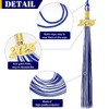 2025 Tassel Graduation White and Blue Graduation Tassel 2025 with