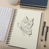Yarotm Spiral Notebook A4-100GSM Squared Paper Notebook A4-21x28.5cm Wirebound Notepad