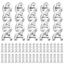 PRETYZOOM Charm Bracelets 50pcs Doctor Charms Pendant Hospital Theme DNA Double Helix Metal Charms Collection Antique Loose Beads For DIY Jewelry Keychain Bag Making Supplie Charmed