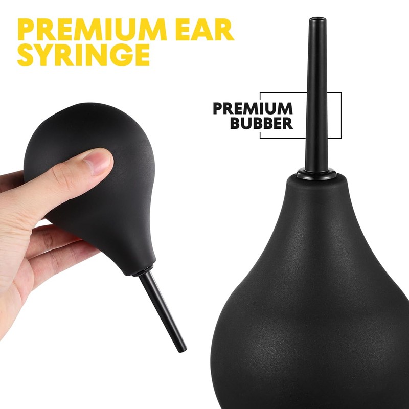 Healifty Ear Syringe Hand Bulb Syringe for Infants & Adults