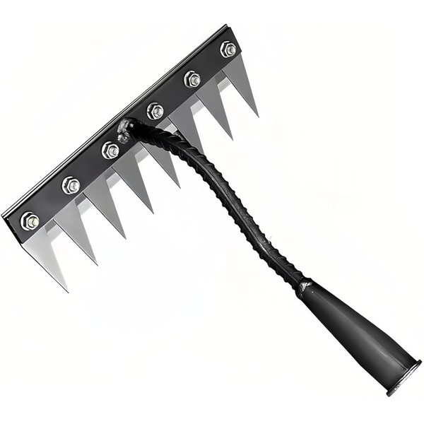 XXFKQ Iron rake 2.0 Portable Gardening Manual Weeding Tool, High