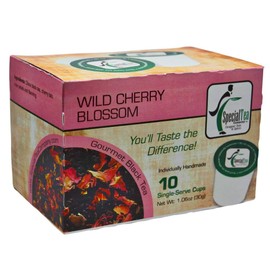 Special Tea Company Wild Cherry Blossom Black Tea Single Serve Cups (Pack of 10)