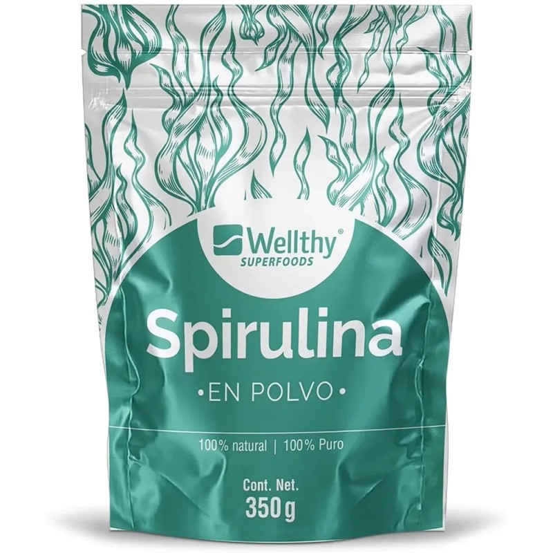 Wellthy Superfoods Spirulina 350g