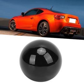 01 02 015 Knob Shifter Ball, 54mm Head Diameter Universal M12x1.25 Hole Size Gear Knob Head for Most Models for Most Models(Black)