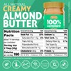 Crazy Richard's 100% All-Natural Creamy Dry Roasted Almond Butter with