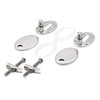 LUVETT Toilet Seat Attachment XXL Eccentric Special Hinge Set C8502G