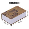 Portable Mini Book Safe Box Real Pages Diversion Book Safe