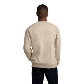 Fruit of the Loom mens Eversoft Fleece Sweatshirts & Hoodies Shirt, Sweatshirt - Khaki Heather, XX-Large US