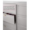 Guardianite File Cabinet Locking Bar. Fits 4 and 5 Drawer