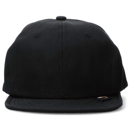 Basic Ench Cordura Chino Ball Cap Cordura Japanese Fabric Hat, Short Brim for Women, Men's, Kids, Black