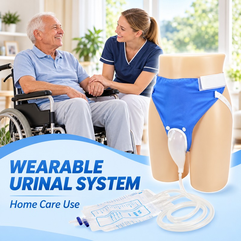 Portable Urinal Bottle for Travel and Bedside Use – Reusable