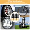 15pcs Valve Adapter Set, Brass Presta Valve Adaptor, Bike Pump