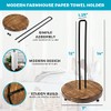 Tribello Modern Farmhouse Paper Towel Holders for Kitchen, Vintage Wire