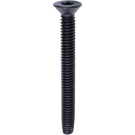 U-Turn - 5/16-18 x 2 1/4 inch Flat Head Floorboard Thread Cutting Screws, Type F, T40 Torx, Black Phosphate (10 Pack)