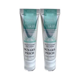 From the Skin Glutathione Collagen Sun Gel Patch 20ml (SPF50+) 2pcs / Circle / 프롬더스킨 글루타치온 콜라겐 선 젤 패치 20ml(SPF50+) 2개 / 써클