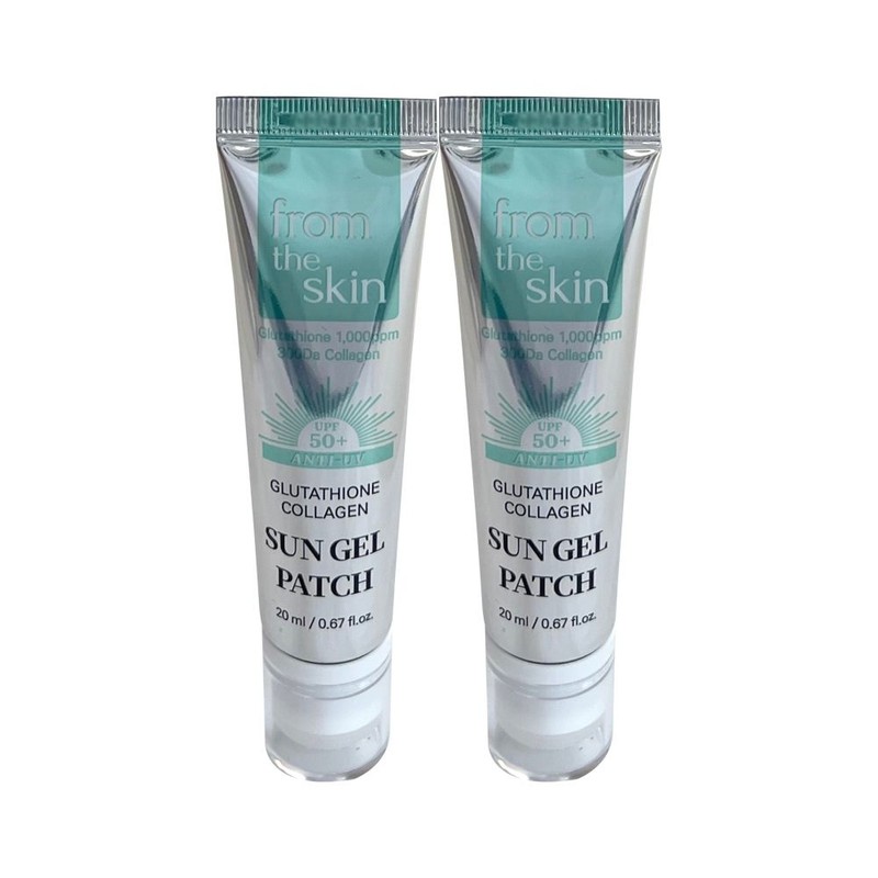 From the Skin Glutathione Collagen Sun Gel Patch 20ml (SPF50+)