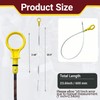 CJ5Z-6750-A Engine Oil Dipstick Compatible with Ford Edge Escape Explorer