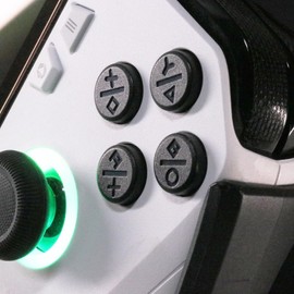 Replacement Hybrid Symbols with ABXY Buttons Set for ASUS ROG ALLY Z1 & Z1 Extreme