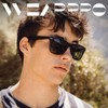 wearPro Sunglasses Men's Unisex Polarised Women's Rectangular Sunglasses Men Glasses