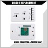 RATCHROLL RV Analog Control Heating/Cooling Thermostat Kit for Campers Motorhome/for