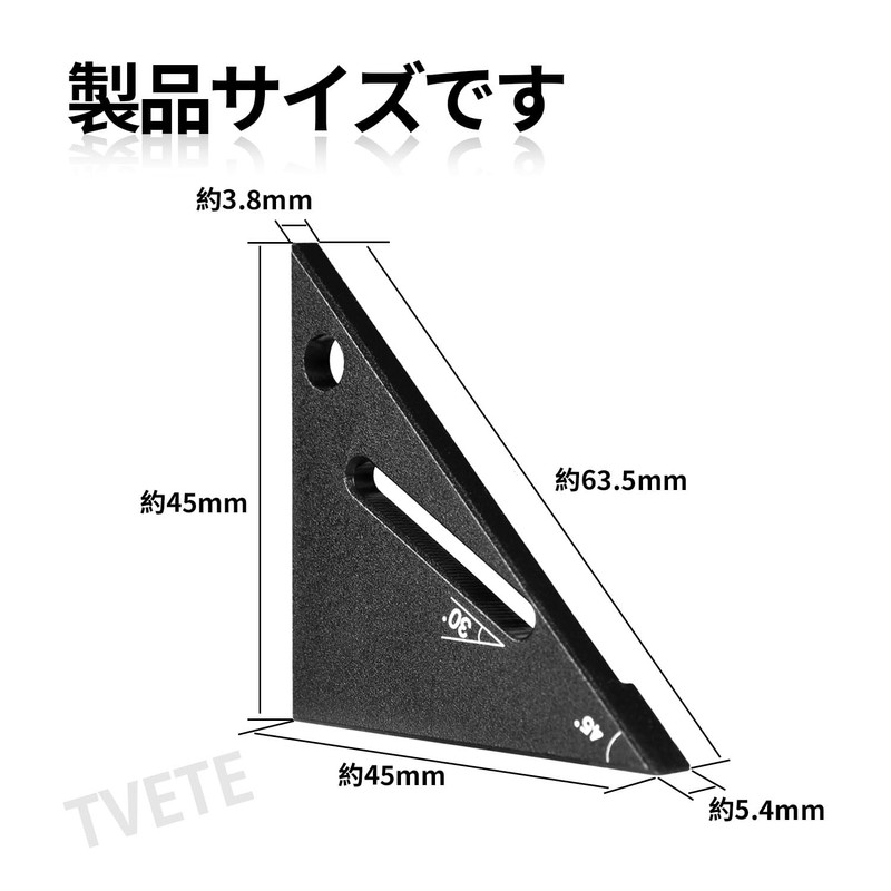 Triangular Ruler, Circular Saw Ruler for Woodworking, Right Angle Ruler,