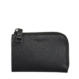 Coach CW359 QB/BK Men's Accessory Key Case, Black, QB/BK (Black)