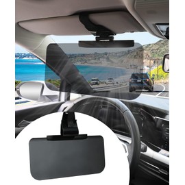 iolory Car Visor Extender,Car Visor Extender Sun Blocker,Universal Anti-Glare Polarized Sun Visor Extender,Adjustable Sun Visor Car for Multi-Angled Strong Light Blocking,Suitable for Cars,SUVs,Vans