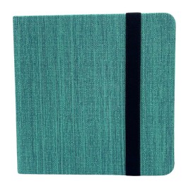 Mypaperworld Square Watercolour Sketchbook 300 g/m² 100% Cotton Watercolour Paper 12 x 12 cm Acid Free 24 Sheets 48 Pages Cold Pressed Green