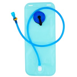 Catime 2L Hydration Bladder, Outdoor Hydration Bladder with Drinking Tube 1 m, Leak-Proof Water Reservoir, Sports Water Bladder for Backpack with Large Opening for Hiking, Outdoor Sports, Backpack (A)