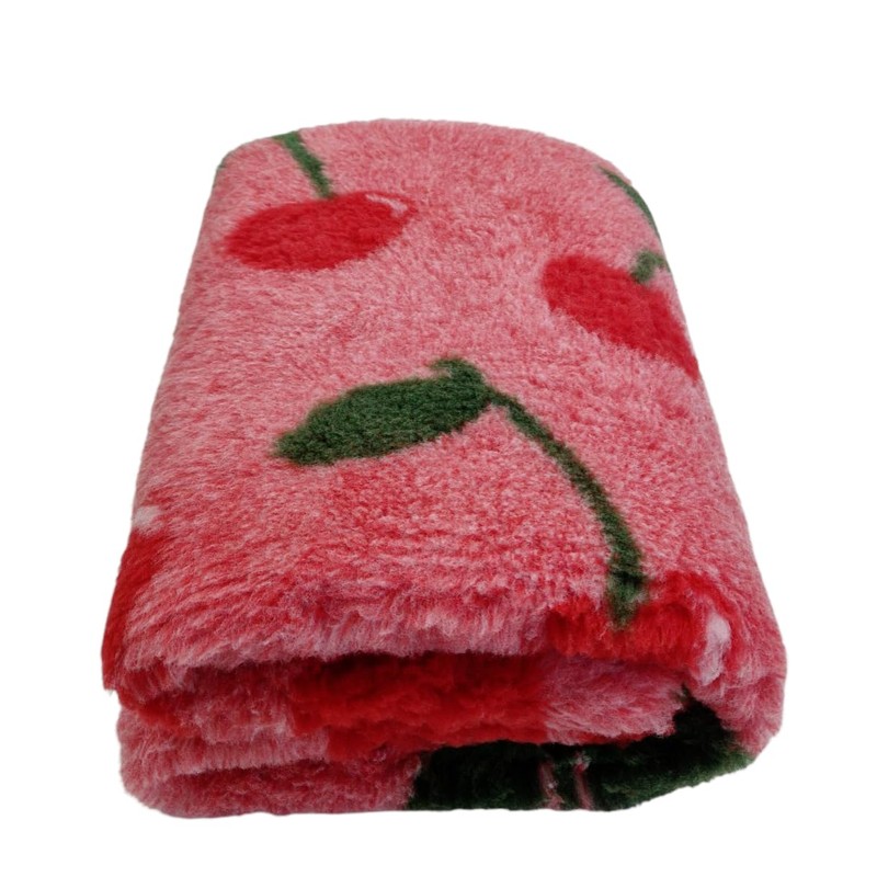 WOOF AND PUP | Non Slip Vet Bedding | Cherry