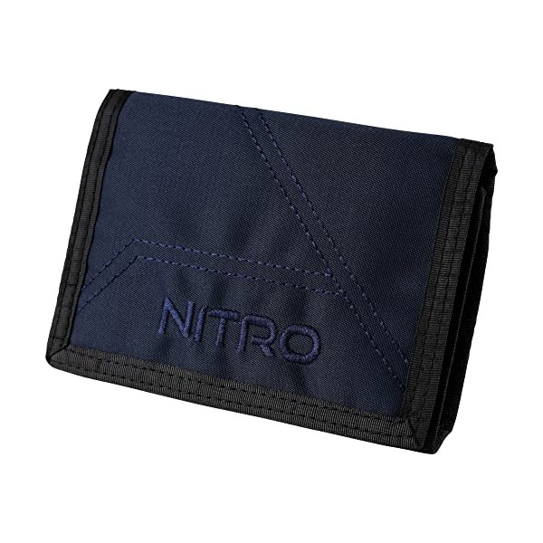 Nitro Plain Wallet Purse, Night Sky, One Size