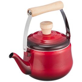 Wahei Freiz RA-9792 Hot Water Kettle, Boiling, 0.4 gal (1.6 L), Induction Compatible, Enameled