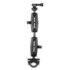 iBOLT Action Camera Dual Bizmount Heavy Duty Handlebar/Post/Pole/Rail Mount for