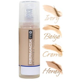 Dermacia PRO Breathable Foundation (Beige), Dr. Recommended, Hypoallergenic, Long Lasting, Lightweight, Professional Oxygenating Makeup, Best for Sensitive Skin, Acne & Rosacea, Made in USA