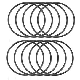 MACHSWON 10 Pcs Nitrile Rubber O-Rings 167mm OD 160mm ID 3.5mm Width Metric Sealing Washer Round O-Ring Gasket O Rings Seal Grommets Black