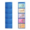 Mewise Pocket Chart for Classroom Cards,Drawing,Pictures,Class Demonstrations,Haning Wall File Organizer