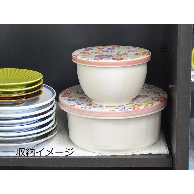 有田焼 Flat Lid Fashionable You mm The Pairs 吉野桜 Y017 – 1 