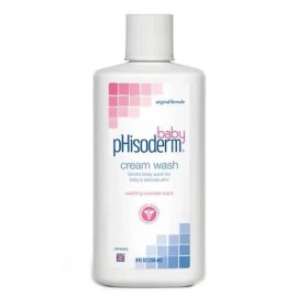 pHisoderm Baby Tear-Free Cream Wash Lavender  Scent 8 OZ