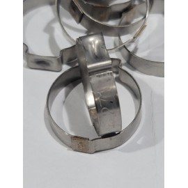 Irrigation 271 Stainless Steel - 3/4" Pinch Irrigation Clamp (50 Count) - For 3/4" Poly Sprinkler Pipe (1-1/16" Open) - Irrigation Pro