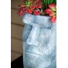 A and B Home 8.9" H Gray Cement Indoor Outdoor