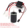 High Torque 540 Brushed Motor 320A ESC Combo Set for