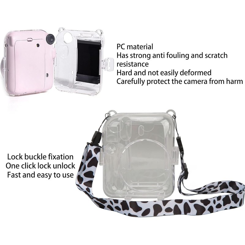 Jectse para Funda Mini 12, Funda Protectora para Cmara Instantnea
