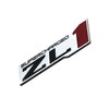 2pcs ZL1 Supercharged Emblem Engine Hood Badge Decal Replacement for