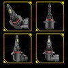 AUIMSOCO 9005 9005 LED Headlight KIT Combo Bulbs 10000K High&Low