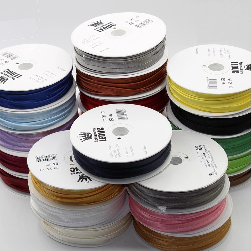 Leduc 20 Metres Satin Baspel - 30 Colours - Sewing