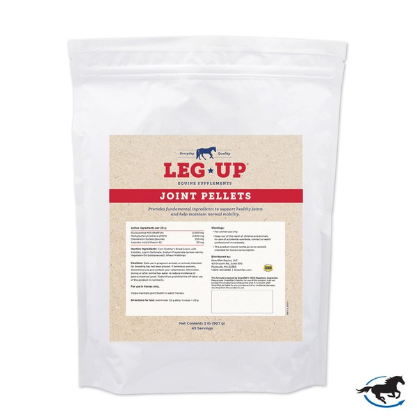 SmartEquine Leg Up Joint Pellets | Joint Support Supplement For