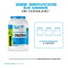 Creatina Blu-e Monohidratada 1kg + Glúteo Peptonas Dinasty