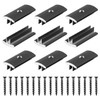 Pack of 100 Aluminium Alloy Patio Clips Fixing Clips Hidden