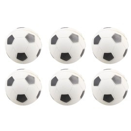AB Tools Dog Play Time Rubber Bouncy Small Football Sports Ball 6cm 6PK