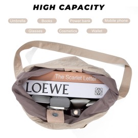 ZLLkeji Women's Shoulder Bag Large Crossbody Bag, White